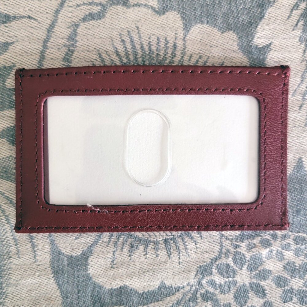 Hammitt Brown Leather Card Holder - Picture 2 of 2